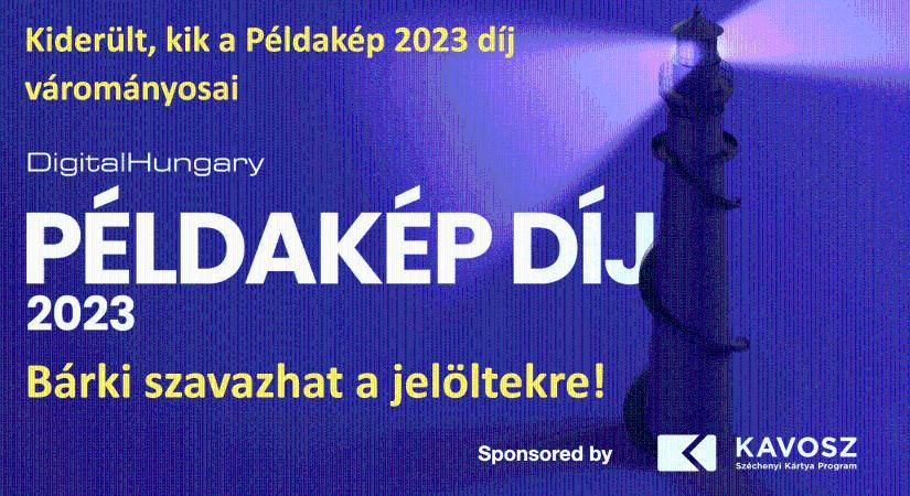 Eldőlt, kik lehetnek a Példakép 2023 díj idei várományosai