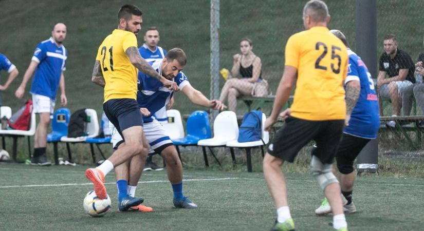 A Gamma Metal és a Karmacsi meccsén potyogtak a találatok