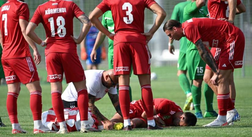 Kapufa, gól, bokatörés – negyedóra alatt megjárta a mennyet és a poklot a Kisvárda csatára