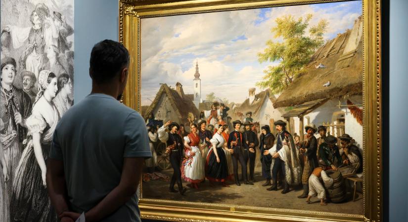 Barabás Miklós-kiállítás nyílt a Nemzeti Galériában