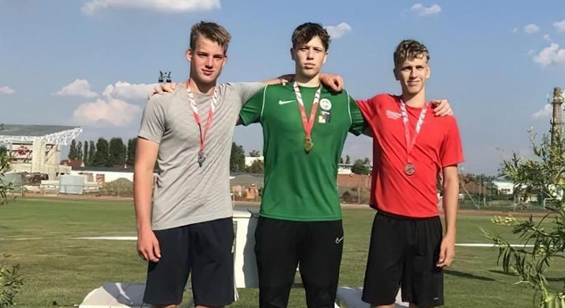 Atlétika: Kolláth Kornél is dobogóra léphetett a hétvégén