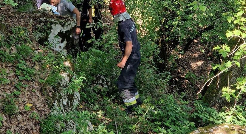 Bajba jutott kirándulót mentettek a tűzoltók Sárospatakon