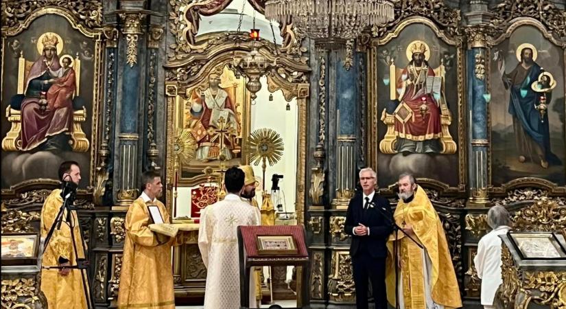Soltész Miklóst is kitüntette Kirill pátriárka