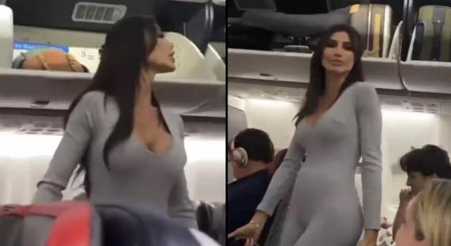Üvöltözött a többi utassal a nő a repülőn, majd bejelentette, hogy híres az Instagramon