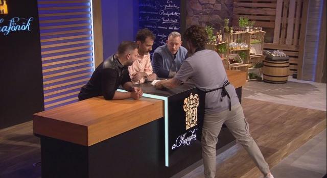 Bármit is kívánt meg a zsűri, Horváth Gerinek azonnal el kellett készítenie