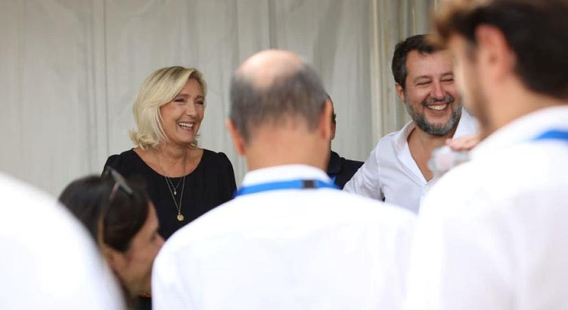 Salvini és Le Pen közösen kezdett bele a 2024-es uniós választási kampányba