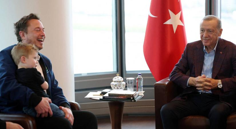 Erdogan megkérte Muskot, hogy Törökországba építtese a következő Tesla-gyárat