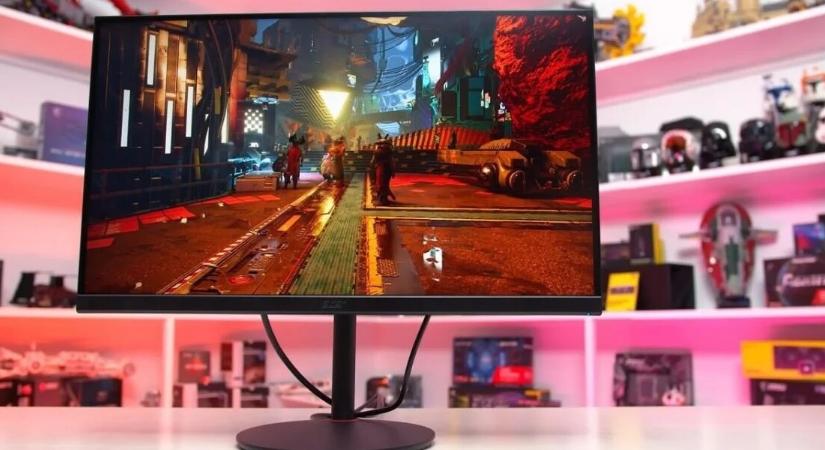 540 Hz-es TN paneles gamer monitorral robbant az Acer