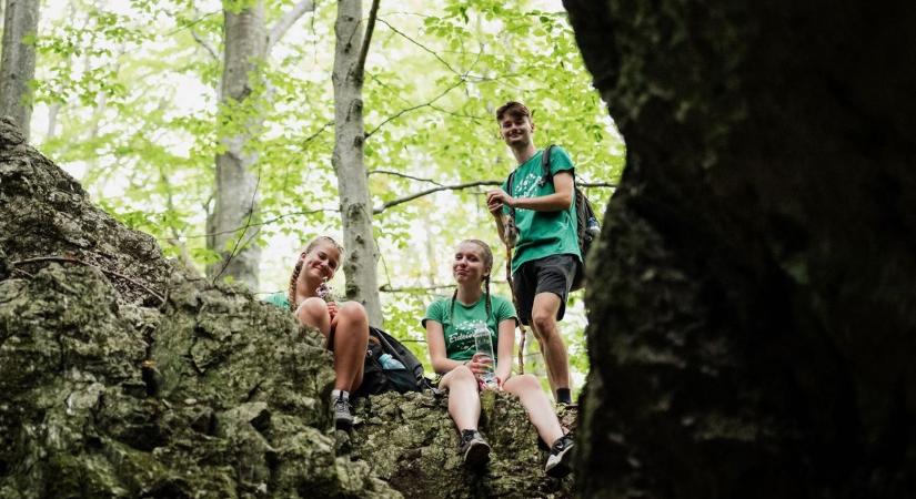 A Pilist és a Vértest is felfedezhették a vándortáborok résztvevői