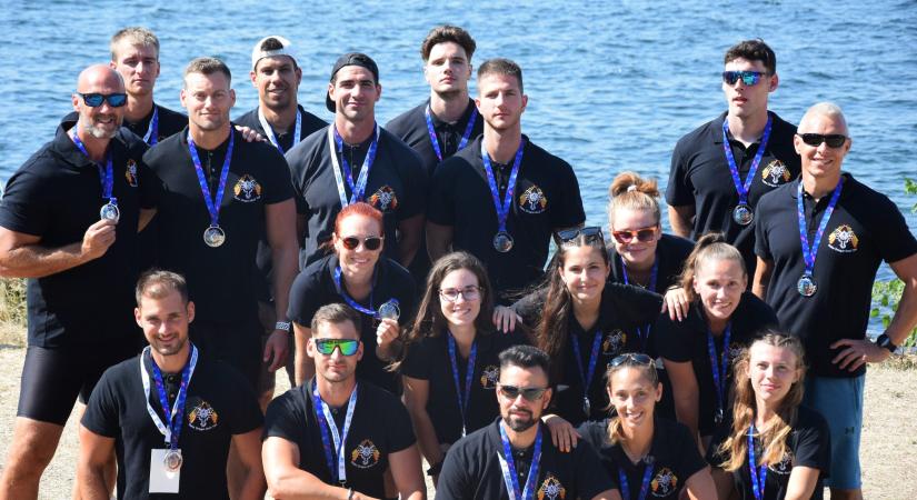Európa legjobbjai között a győri sárkányhajósok