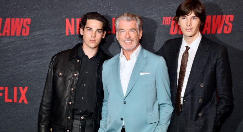 Elolvadunk Pierce Brosnan és fia közös fotóitól