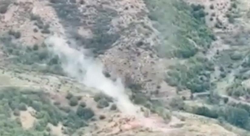 Azerbajdzsán bombázza Hegyi-Karabahot
