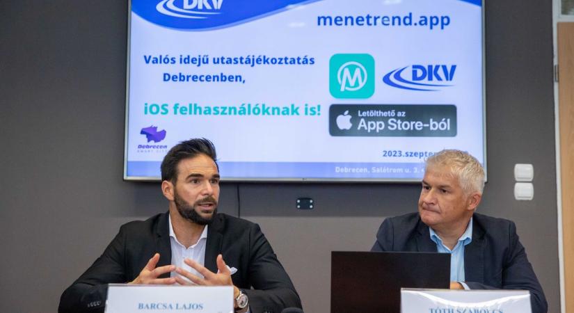 Debrecenben nem fogjuk többé lekésni a buszt a menetrend.app használatával