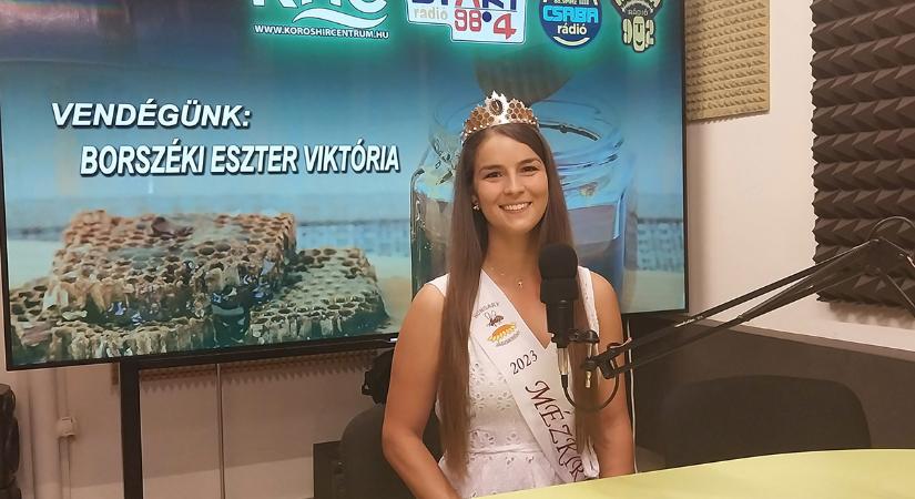 A gyulai Borszéki Eszter Viktória Magyarország Mézkirálynője