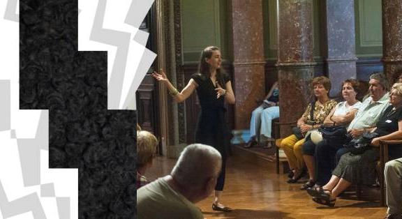 A Lépcsőszeminárium arcai: Albrecht Zsófia, MTA Művészeti Gyűjtemény