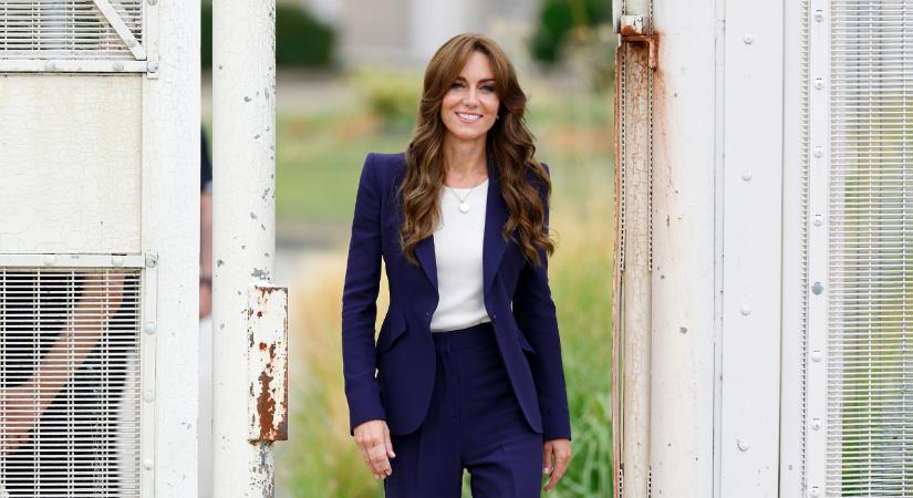 Katalin hercegné élete egyik legcsodásabb ruhájában ragyog