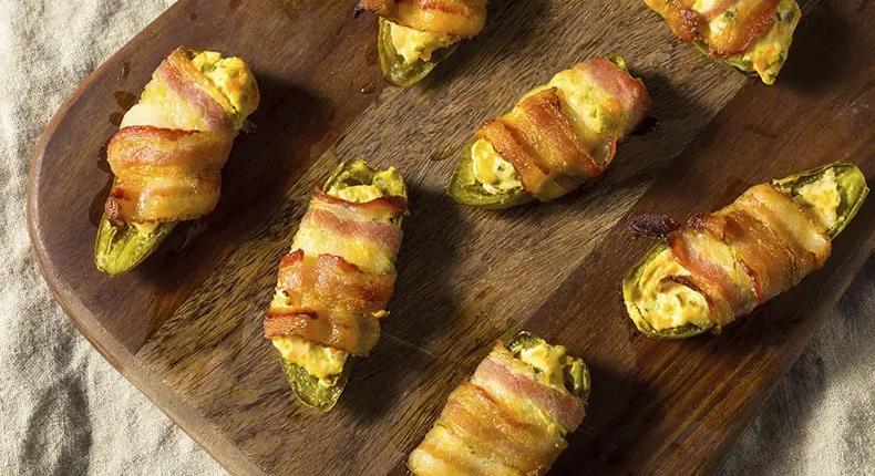 Füstöllt jalapeno poppers