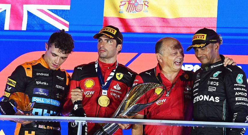 „Sainz a védekező képességeit tekintve a legjobb a mezőnyben”