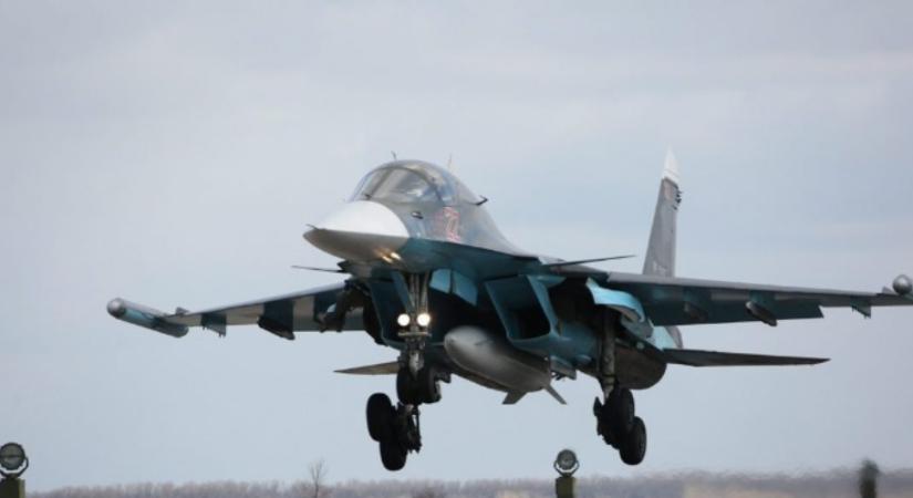 Lezuhant egy orosz vadászgép