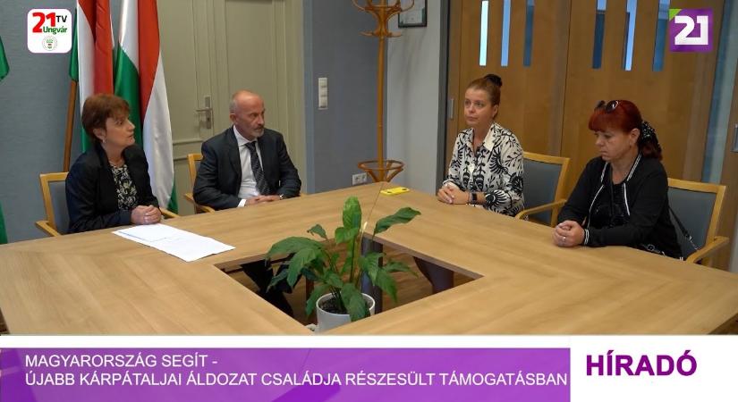 Magyarország segít - újabb kárpátaljai áldozat családja részesült támogatásban (videó)