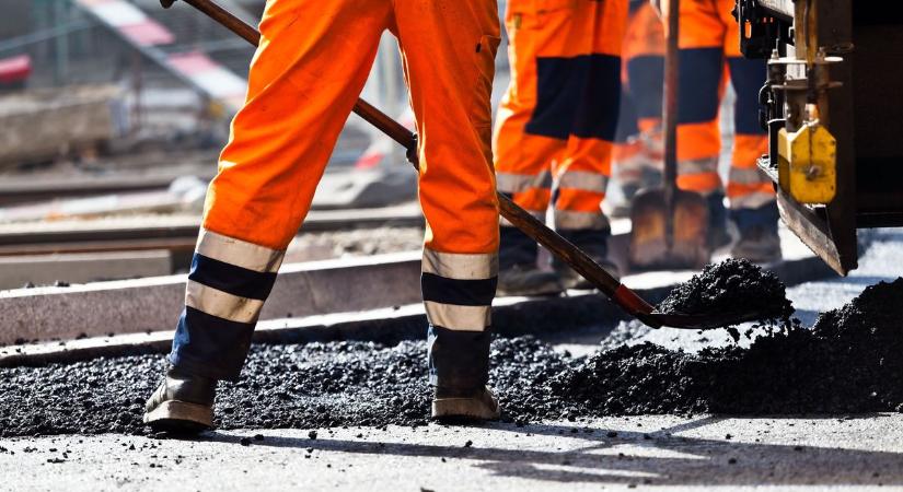 Megkezdték a Virág út felújítását Tiszaföldváron