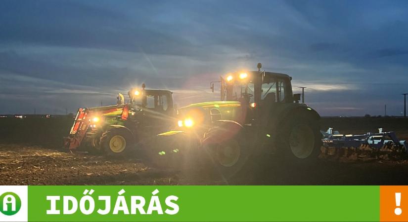 Időjárás: Már az éjszaka lehet csapadék. Mutatjuk, hol