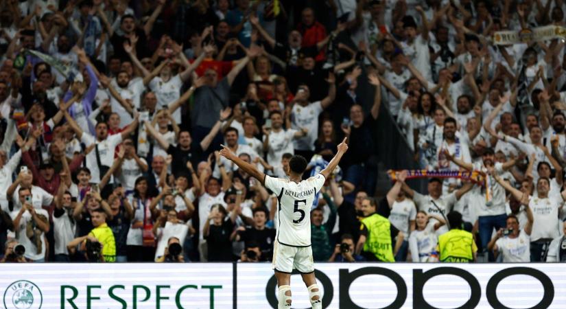 Bellingham a 94. percben mentette meg a Real Madridot
