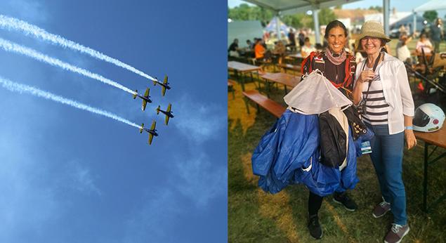 KÉT VIDEÓNK: Andreea és Kata a szegedi airshow-n