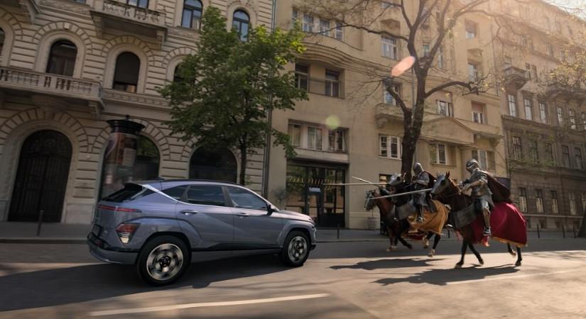 BUDAPESTEN FORGATTÁK AZ ÚJ HYUNDAI KONA ELECTRIC REKLÁMFILMJÉT