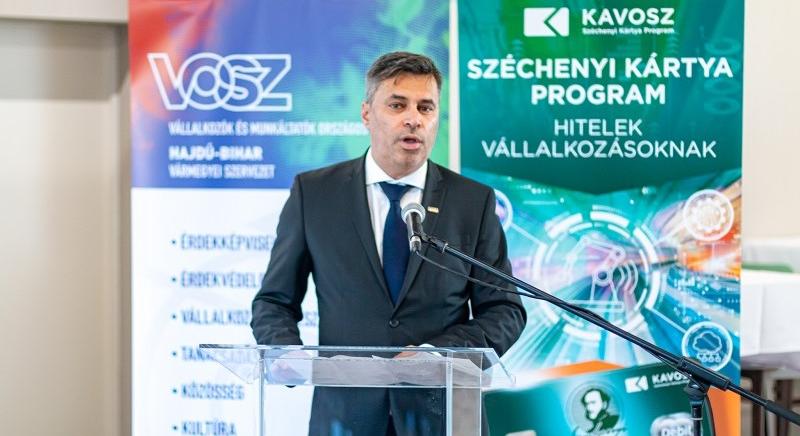 A kkv-kat erősítené a VOSZ Hajdú-Bihar vármegyében is