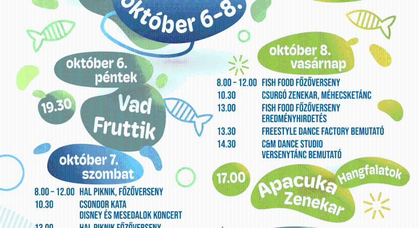 X. Halfesztivál Siófokon október elején