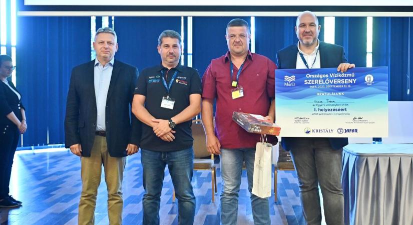 Kaposvári az ország legjobb vízvezeték-szerelője