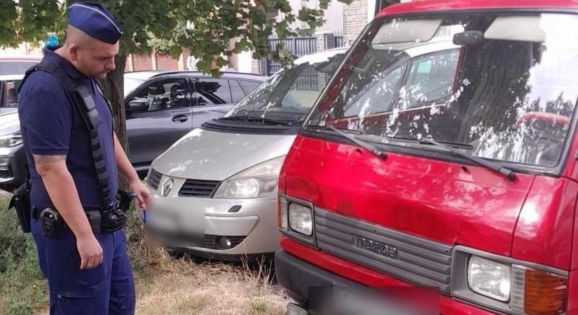 Lopott kocsira bukkantak a városrendészek Gyöngyösön