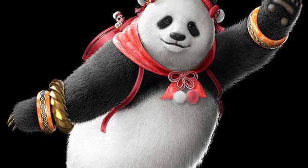Panda is velünk tart a Tekken 8 bajnokságai során