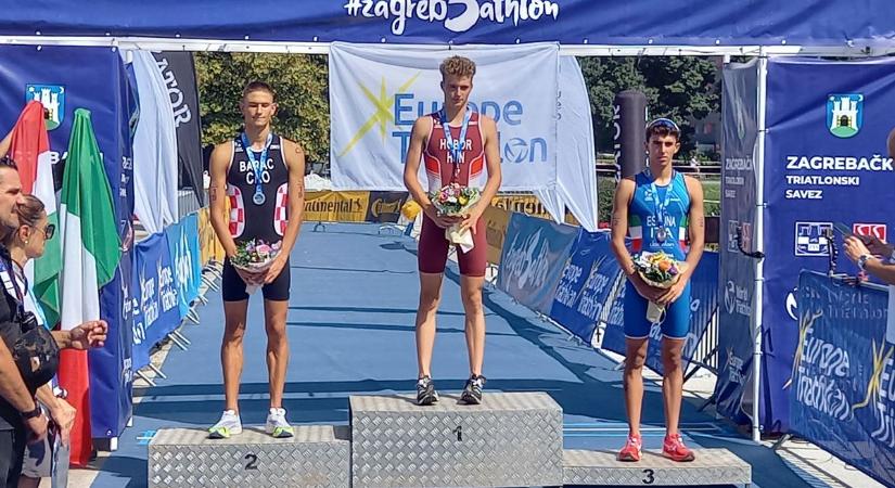 Kőszegi sportoló nyerte a triatlon Junior Európa Kupát!