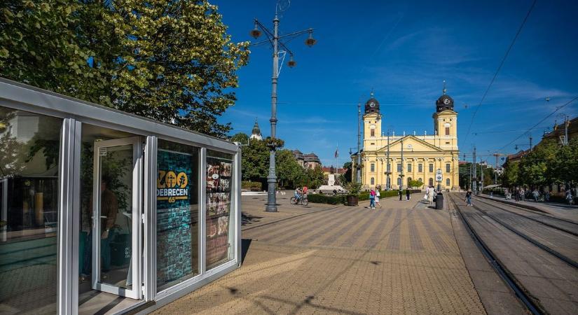 Egy kis állatkert Debrecen belvárosában