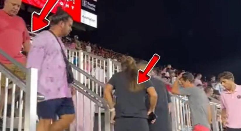 Ilyet sem gyakran látni: miután lecserélték a sérült Messit, tömegesen elindultak haza a nézők - videó