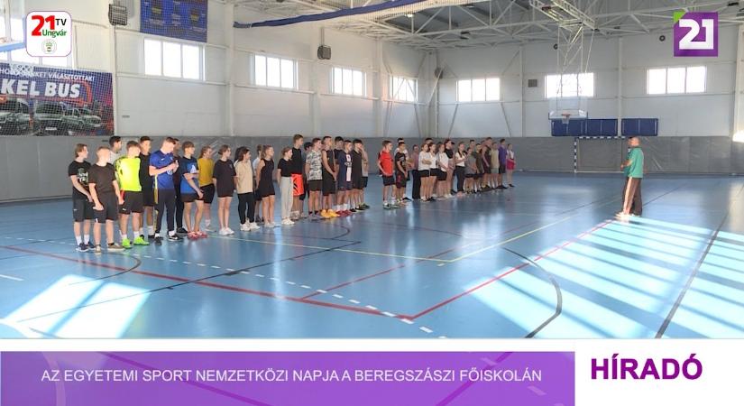 Az Egyetemi Sport Nemzetközi Napja a beregszászi főiskolán (videó)