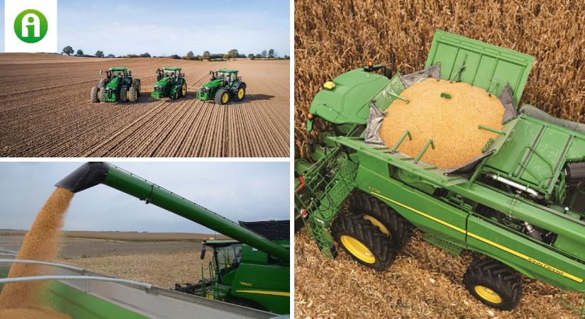 Fektesse be terményét új John Deere gépébe!