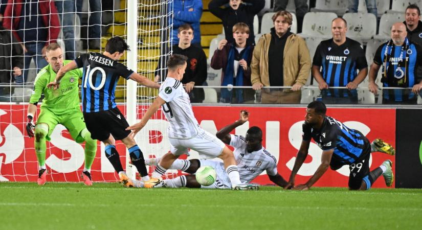 Ekl: a Club Brugge és a Besiktas nem bírtak egymással – eredmények, tabellák