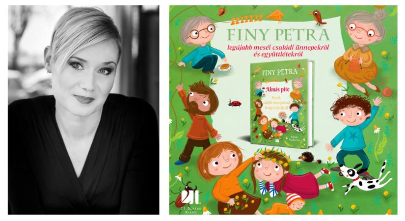 Finy Petra: Almás pite – Egy könyv arról, hogy a család ereje és vidámsága mindenen átsegít