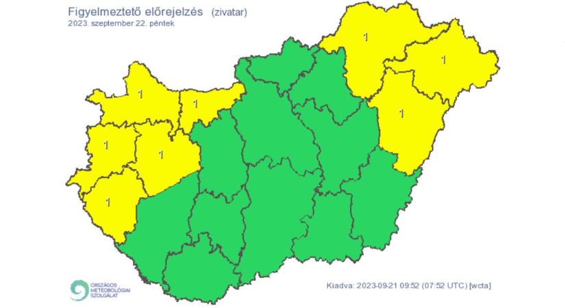Izzadunk vagy ázunk? - hőséget is mondtak, riasztást is kiadtak Komárom-Esztergomra