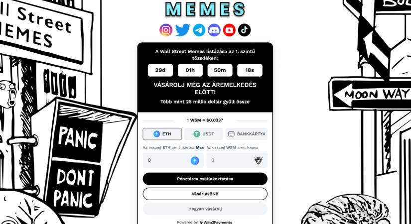 A Wall Street Memes érméibe tényleg érdemes befektetni ?
