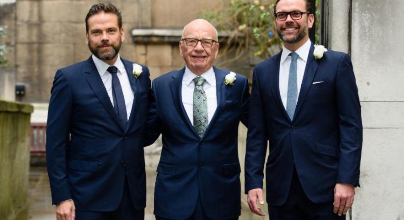 Lemond Rupert Murdoch, aki idősebbik fiának engedi át médiavállalatainak irányítását