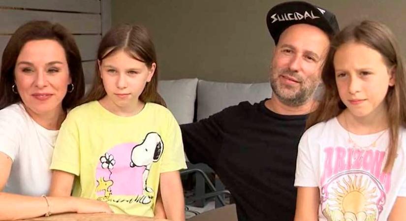 Kozma Orsi ikerlányai már 10 évesek: Annát és Sárit rég láttuk