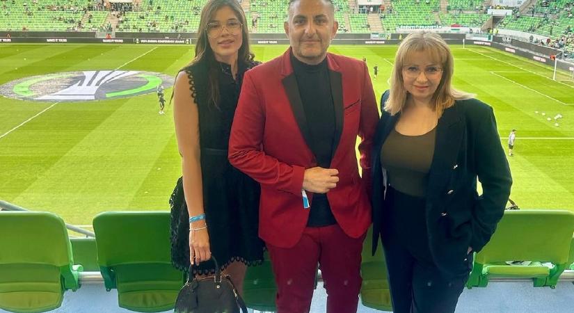 Ilyen trendin élvezték a Ferencváros meccsét Gáspár Győzőék a lelátón (fotók)