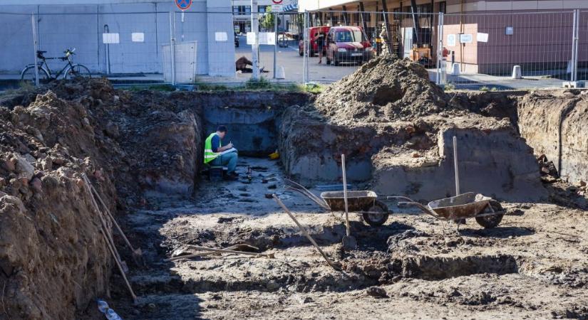 Középkori vár romjaira bukkantak Zalaegerszegen