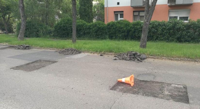 Elindul a kátyuzási program egerben, itt vannak az érintett utcák