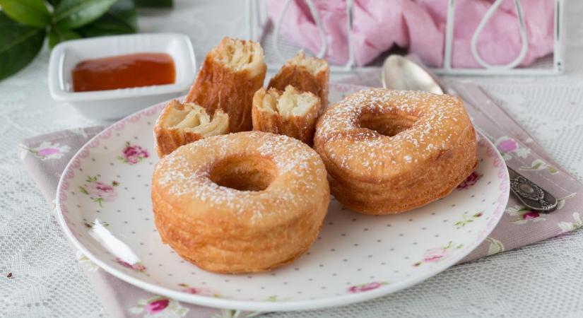 Két nagy kedvencet kereszteztünk: így született meg a cronut receptje