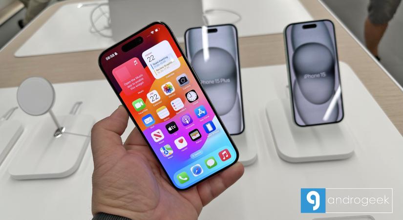 Itthon is megjelent az iPhone 15 széria